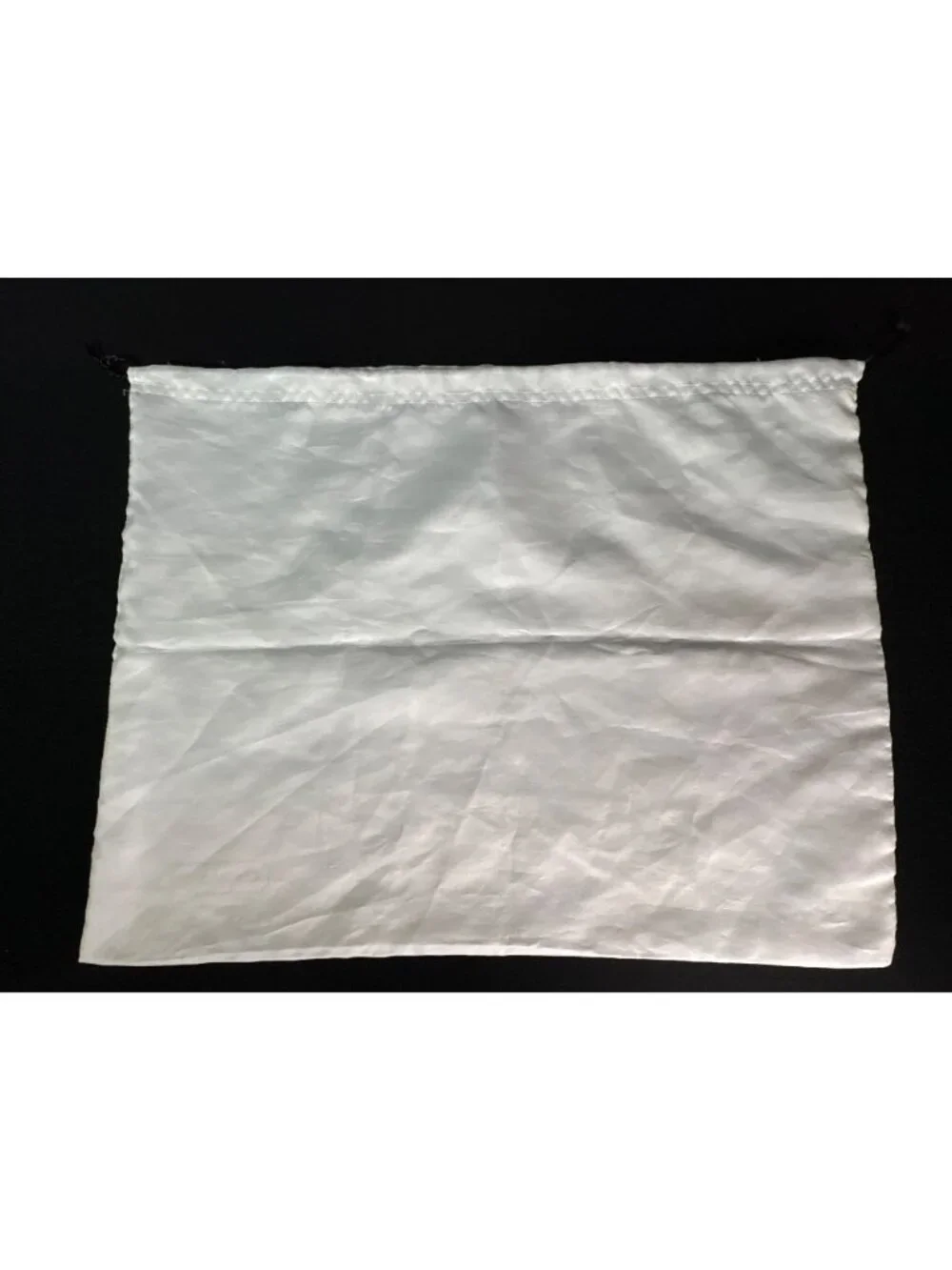 Coach White Dust Bag Brown Drawstring 19